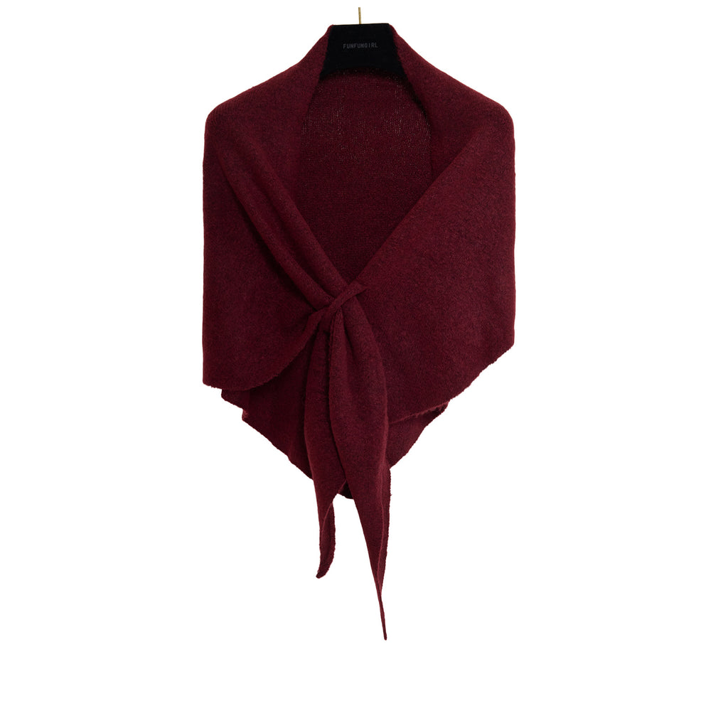 Knitted Neck Wrap Soft Warm Shawl For Women