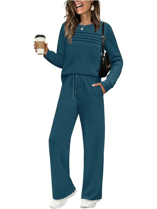 Draw-String Pants And Loose Top Aurélia