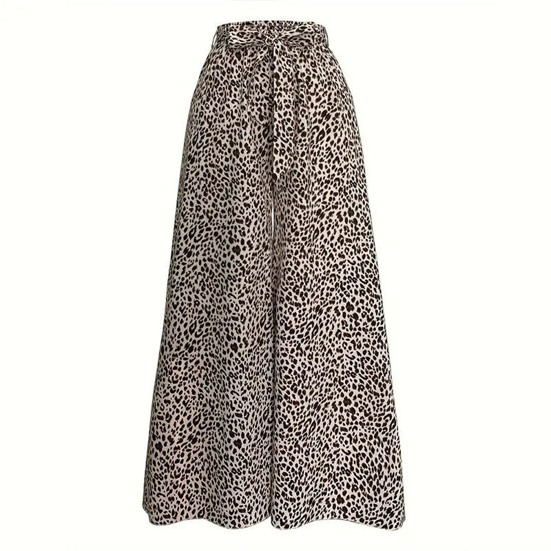 Belt Bow Wide Leg Pants Aurélia