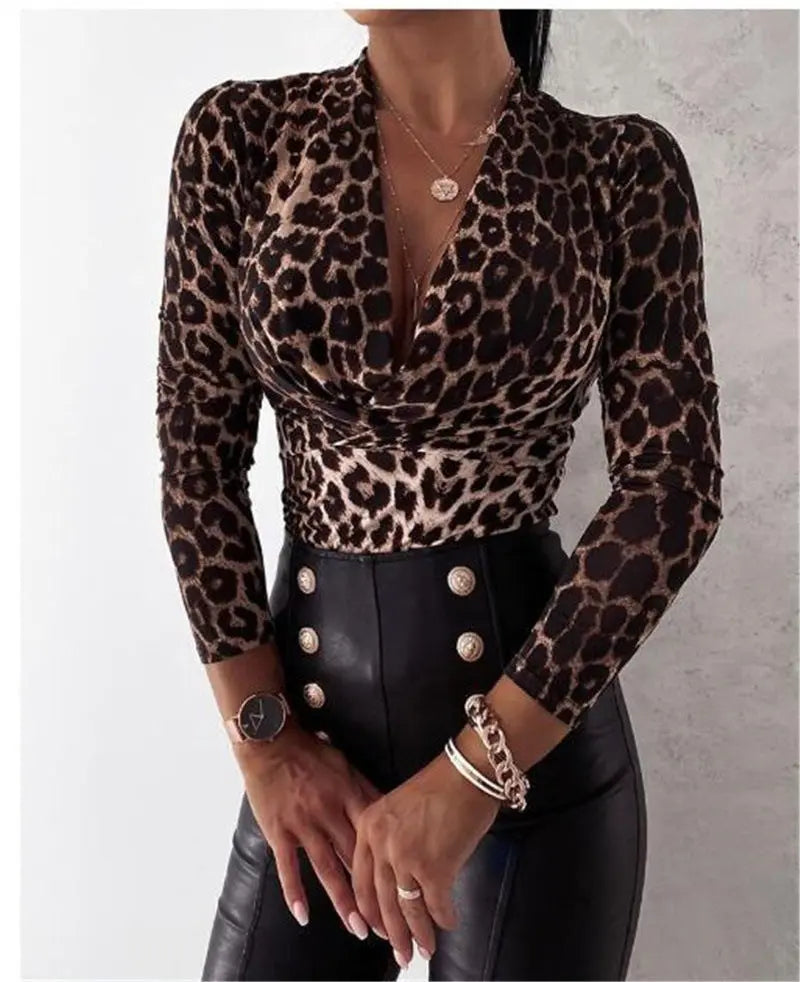 Leopard Print Blouse Aurélia