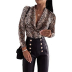 Leopard Print Blouse Aurélia