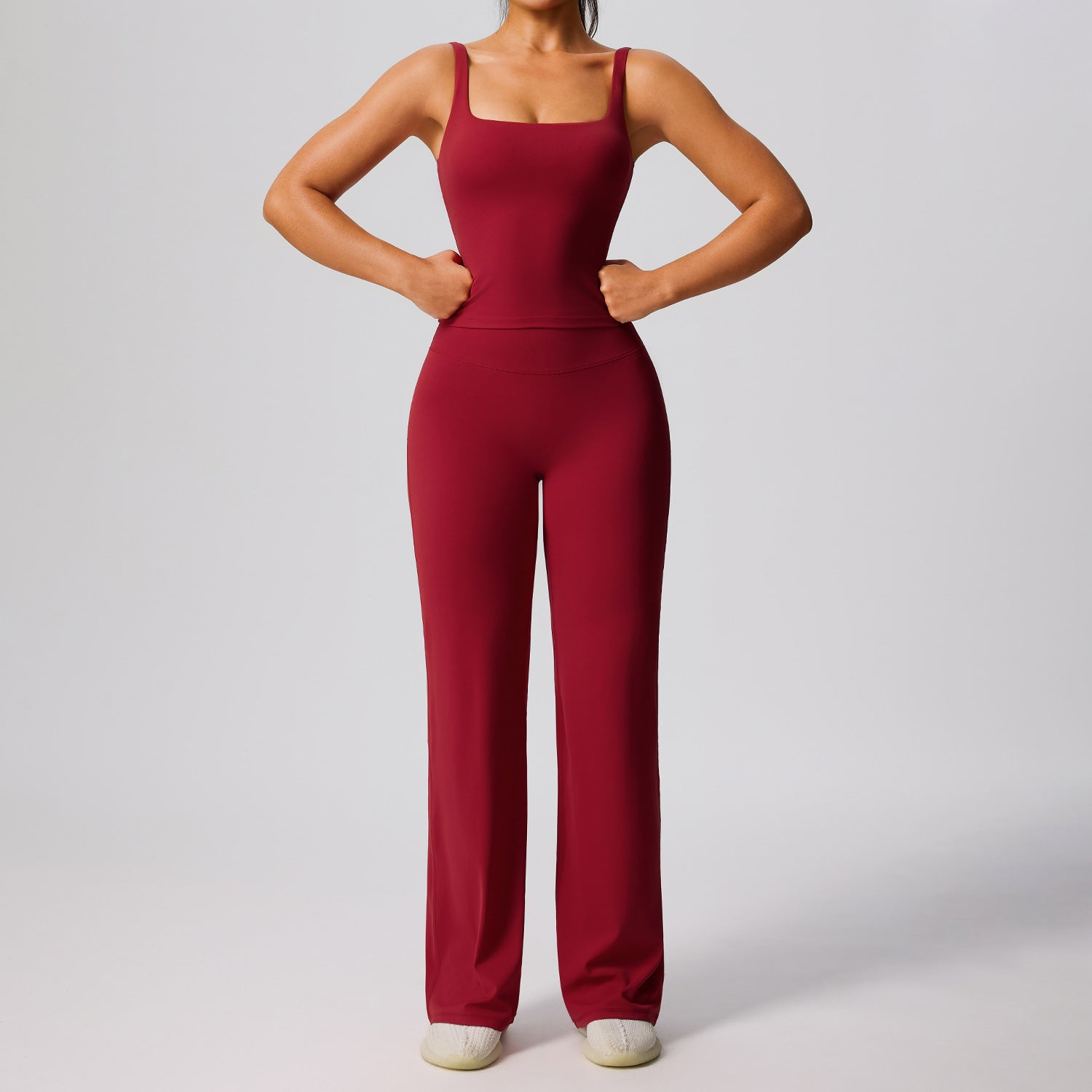 Push-Up Straight Pant Set