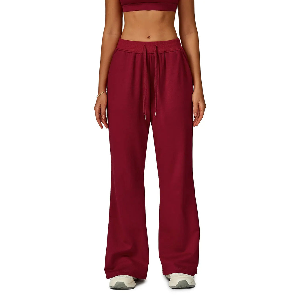 Sporty Drawstring Versatile Pants Aurélia