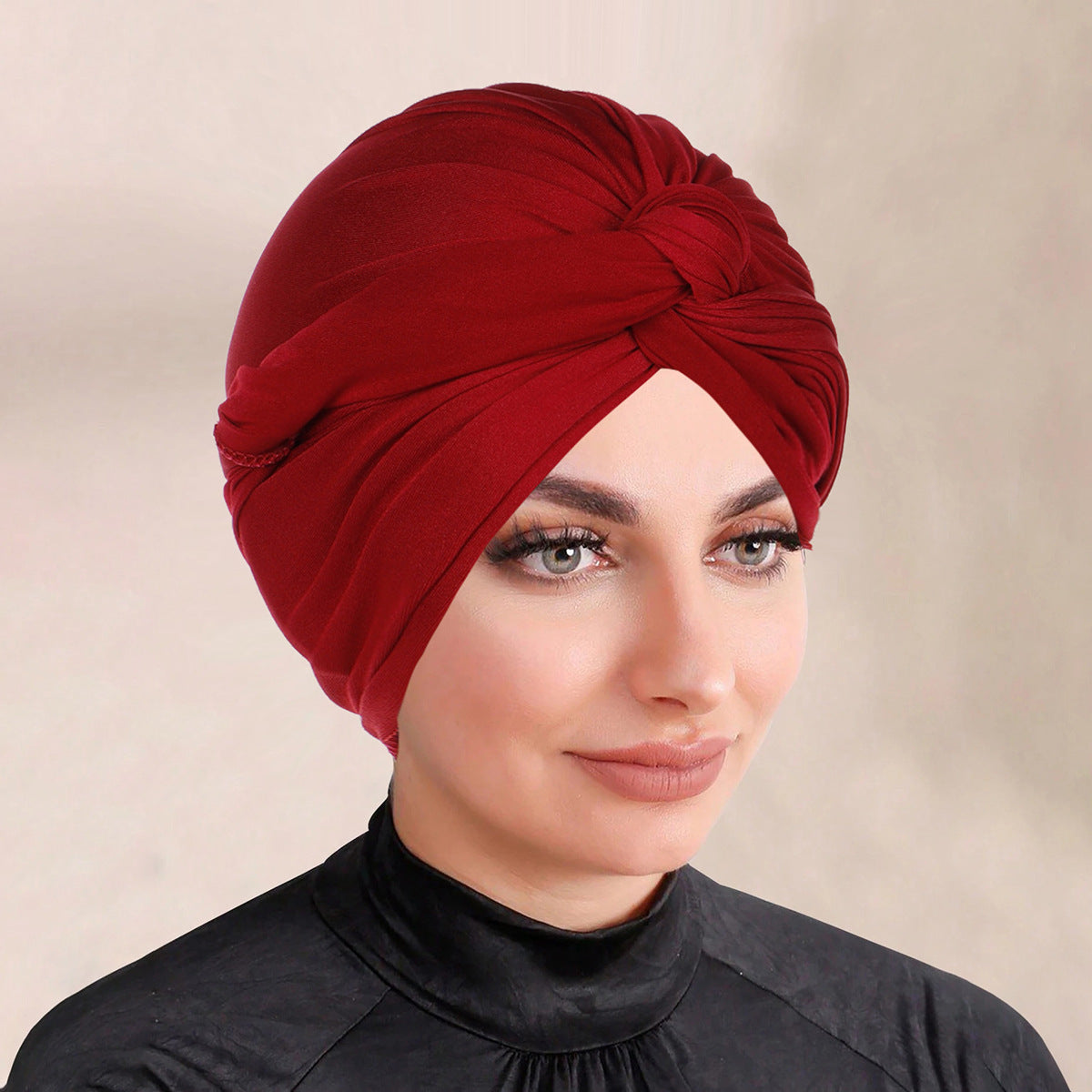 Solid-color Hijab Headscarf For Women