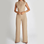 Sleeveless Jumpsuit Wide Leg overalls Aurélia