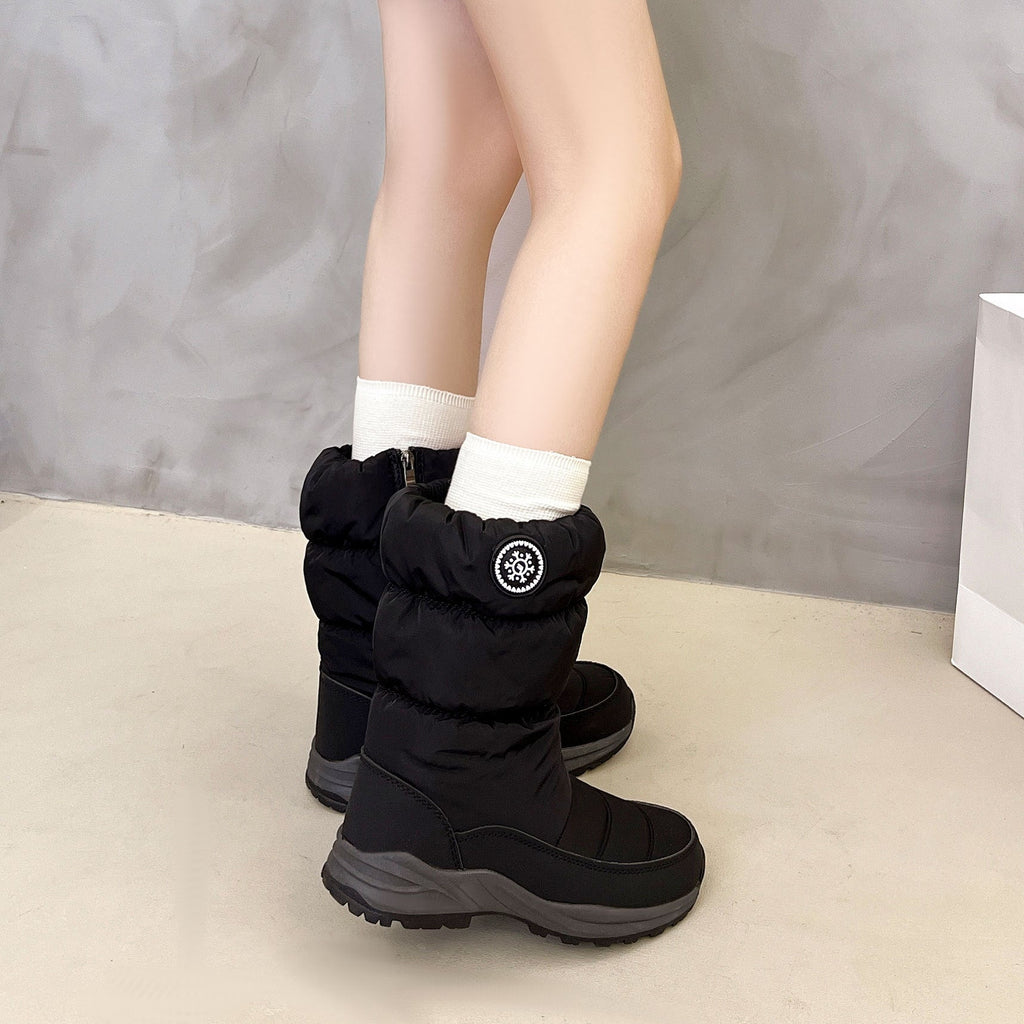 Thickened Cotton Mid-calf Snow Boots Aurélia