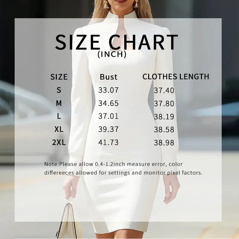 Mini Long Sleeve Dress Aurélia