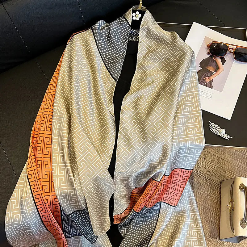 Emulation Silk Scarf Aurélia