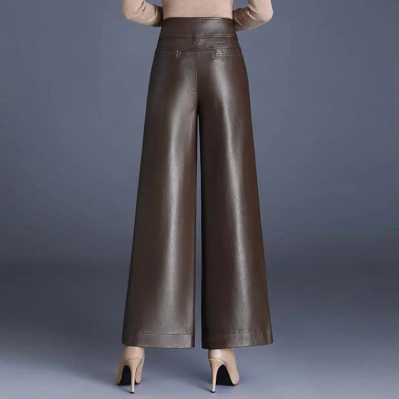 High Waist Thickened Straight Wide Leg Aurélia