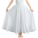 Lady Literature Plus Size Cotton Linen Skirt Aurélia