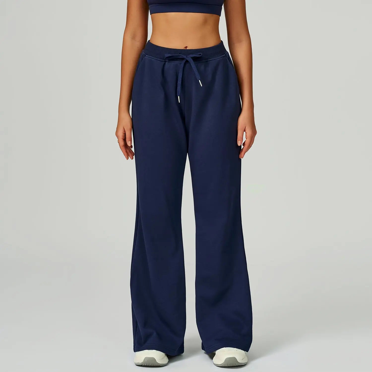 Sporty Drawstring Versatile Pants Aurélia