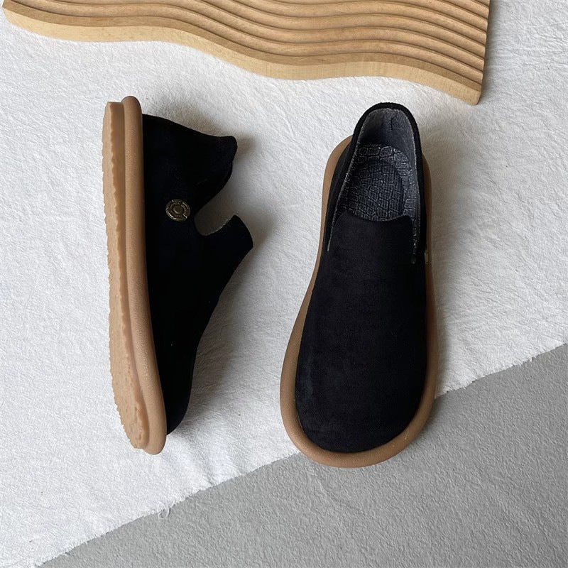 British-style Suede Pumps With A Vintage Vibe Aurélia
