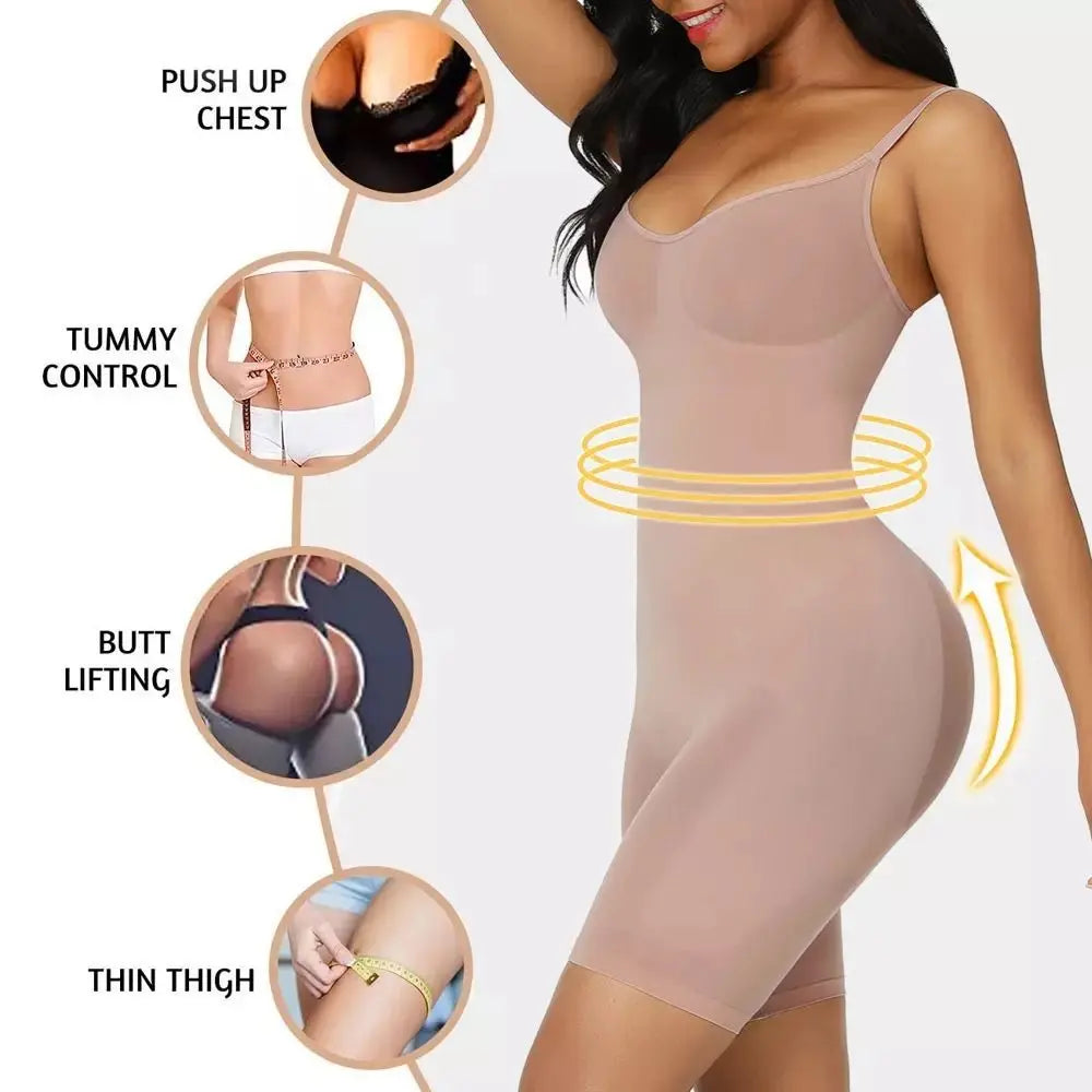 Overlap Gusset Body-shaping Suit Aurélia