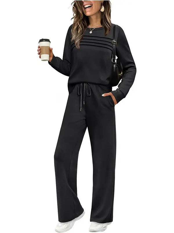 Draw-String Pants And Loose Top Aurélia