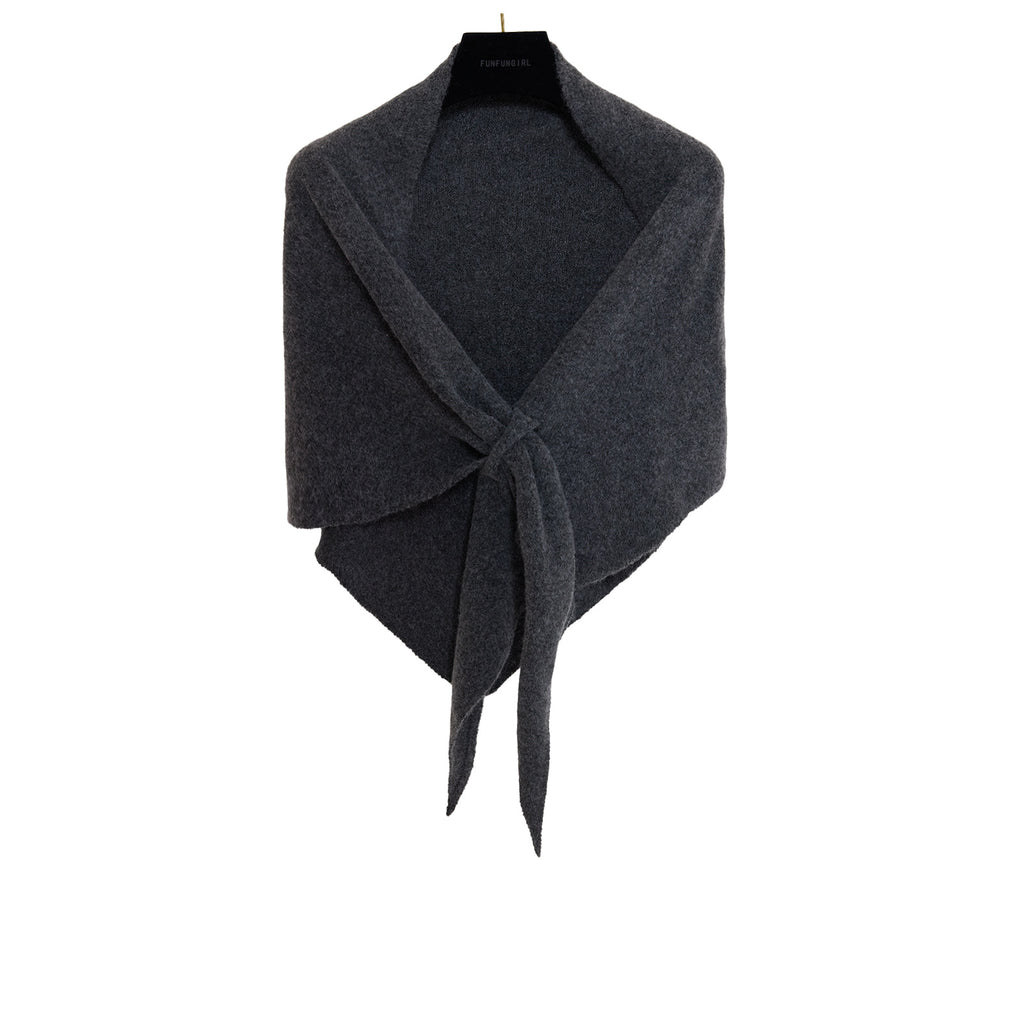 Knitted Neck Wrap Soft Warm Shawl For Women