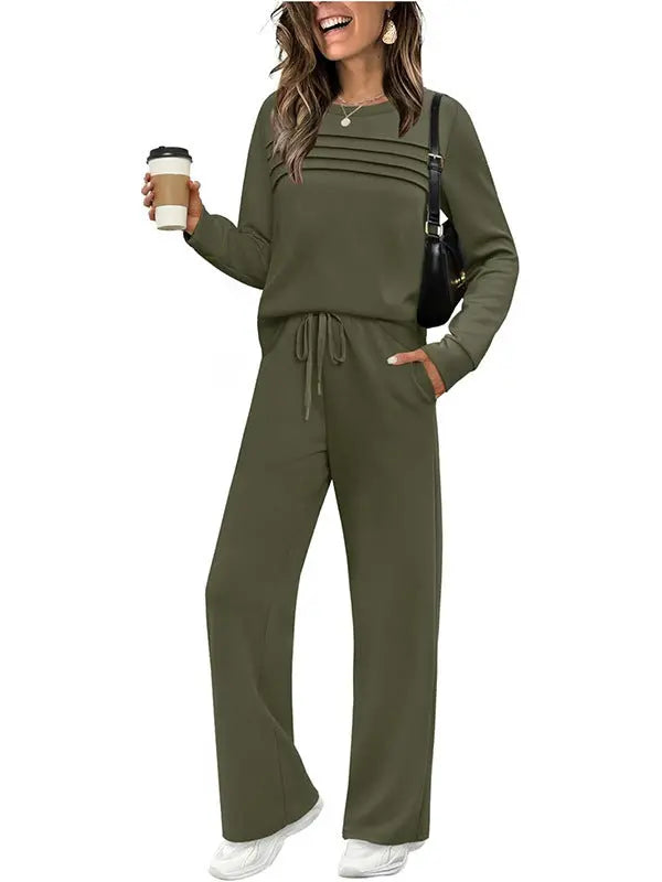 Draw-String Pants And Loose Top Aurélia