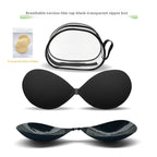 Thickened Seamless Push Up Small Breast Size Exaggerating Bra Silicone Nipple Sticker Aurélia