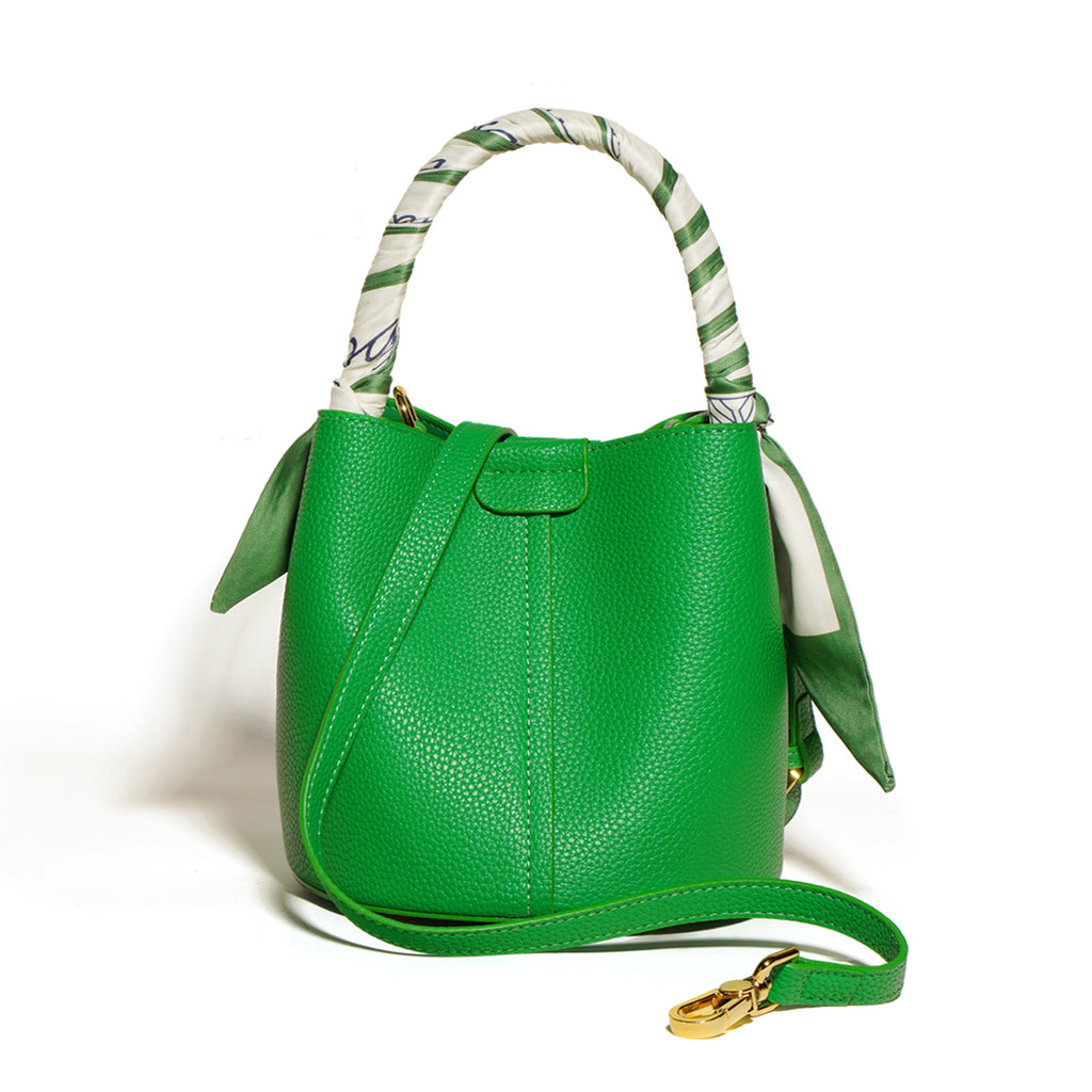 Genuine Leather Advanced Texture  Women Bucket Bags