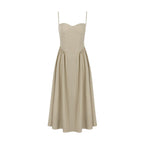 Spicy Slip Dress With Waist-Cinching Design, Slimming Backless Style For Women Aurélia