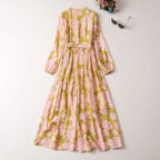 Tuile Dress Tie Neck Aurélia
