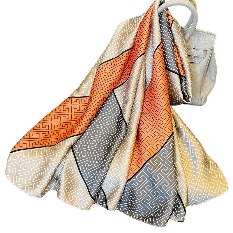 Emulation Silk Scarf Aurélia