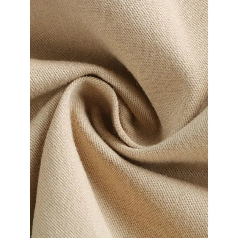 Cotton Linen Utility Skirt With Pockets Aurélia