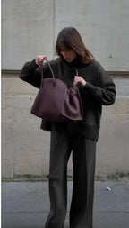 Oversized Sweater And Loose Pockets Trousers Set Aurélia
