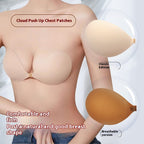 Thickened Seamless Push Up Small Breast Size Exaggerating Bra Silicone Nipple Sticker Aurélia