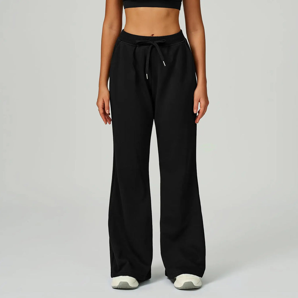 Sporty Drawstring Versatile Pants Aurélia