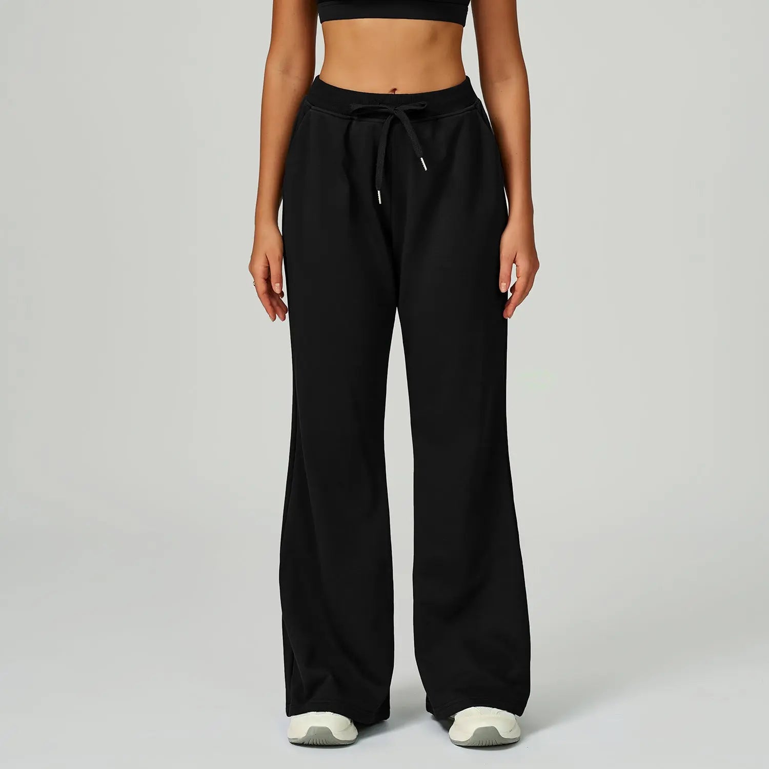Sporty Drawstring Versatile Pants Aurélia