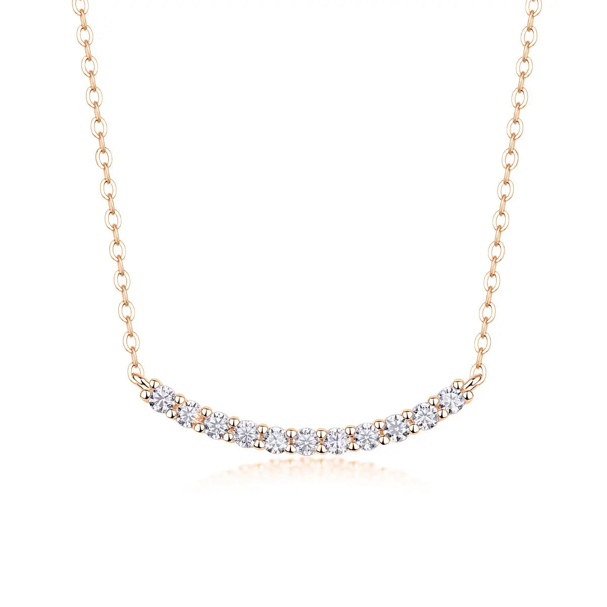Relaxed Feel Moissanite S925 Platinum-plated Aurélia