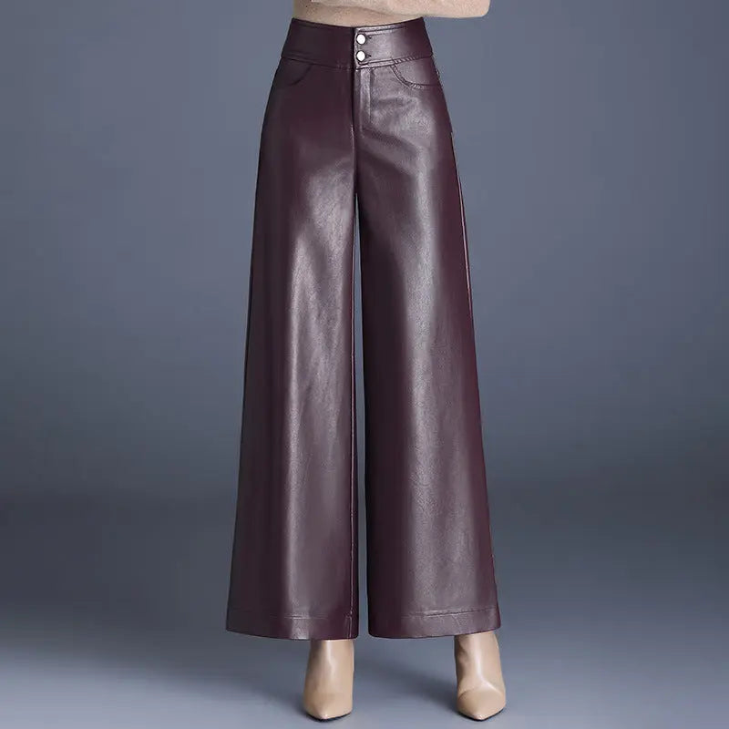 High Waist Thickened Straight Wide Leg Aurélia