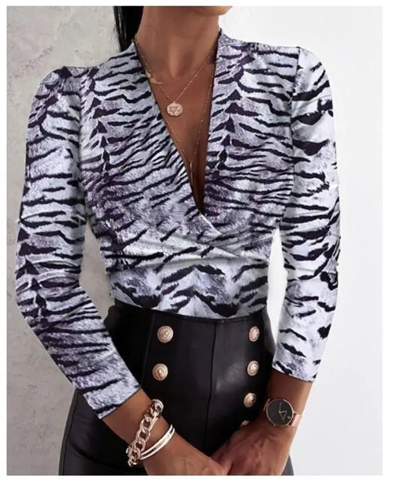 Leopard Print Blouse Aurélia