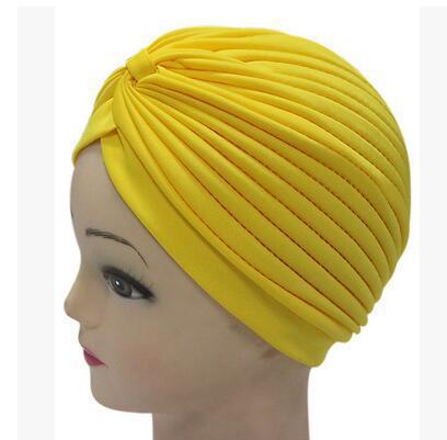 Turban Ethnic Stripes Borderless Cap Headwear
