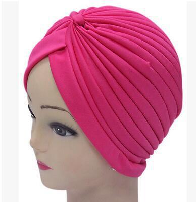 Turban Ethnic Stripes Borderless Cap Headwear