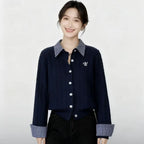 Plaid Knitted Sweater Aurélia