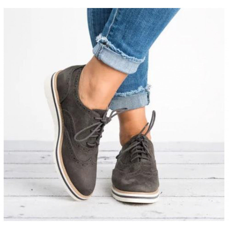 Retro British-style Casual Women's Shoes Aurélia