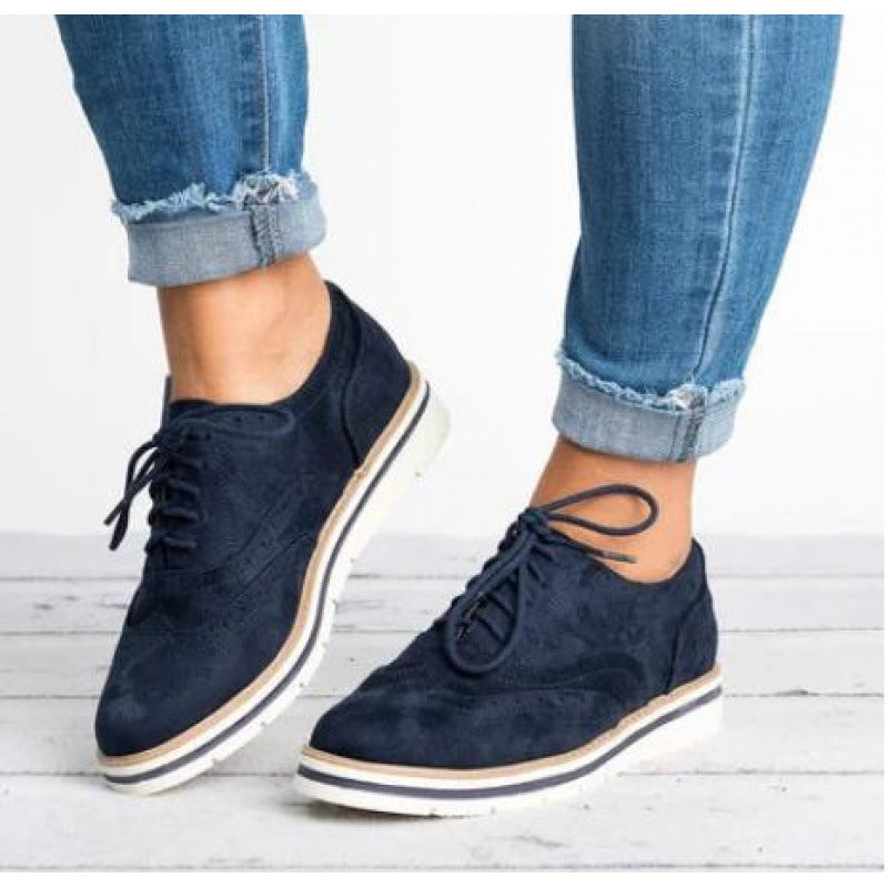 Retro British-style Casual Women's Shoes Aurélia