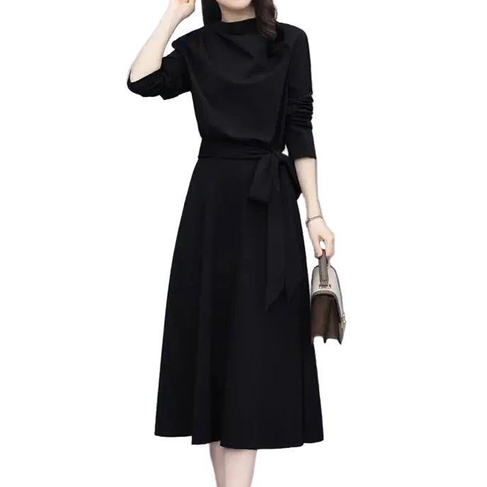 Fashion Casual Thin Long Sleeve Dress Aurélia
