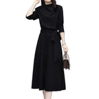 Fashion Casual Thin Long Sleeve Dress Aurélia