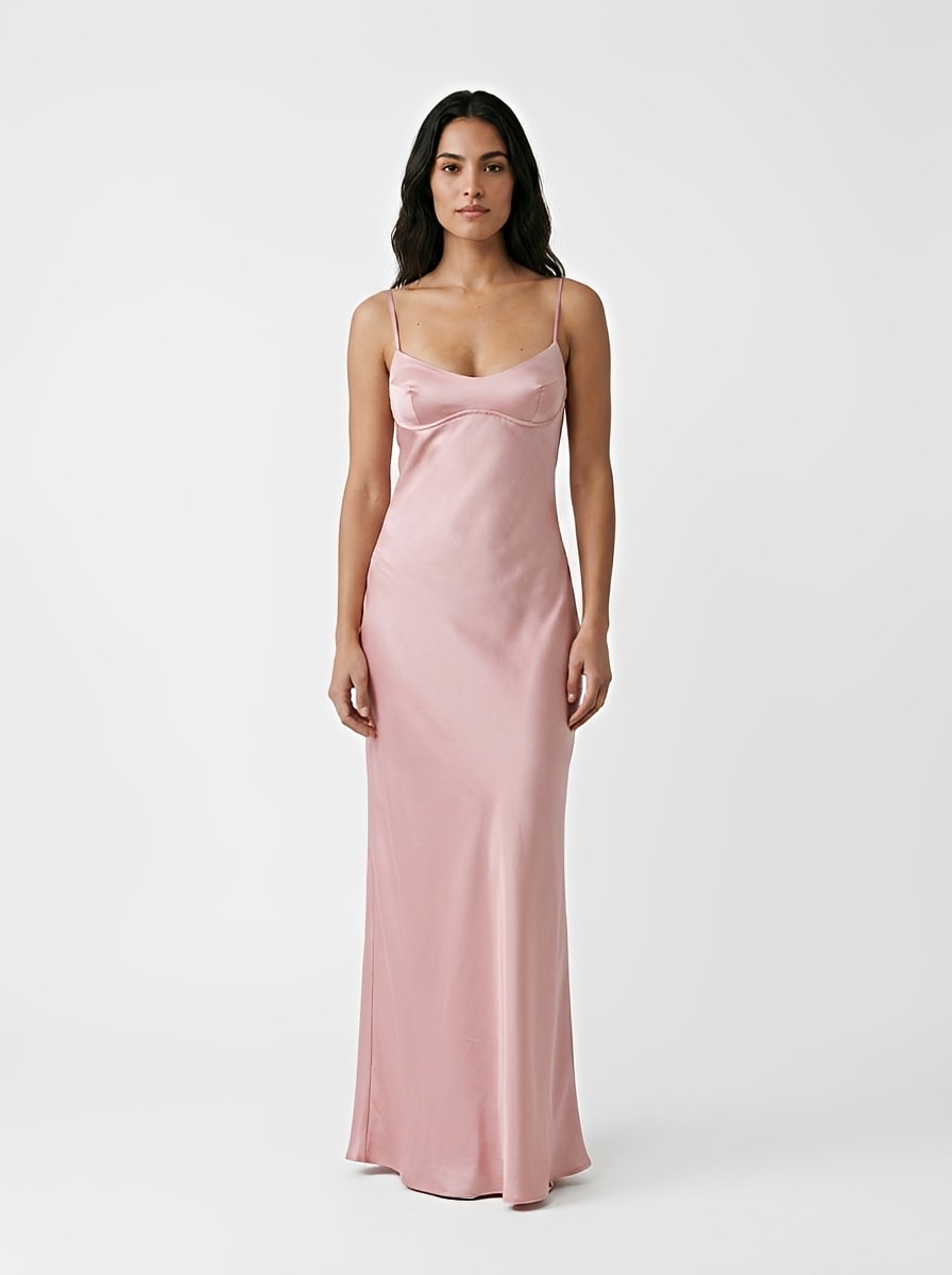 Maxi Dress — On Model - Neutral | Generated by Modelize